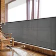 Grey Balcony Shield - Brand New - 1