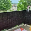 Grey Balcony Shield - Brand New - 2