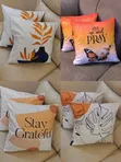 Designer Throw Pillow Covers - Set of 2 - 2