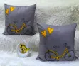 Designer Throw Pillow Covers - Set of 2 - 4