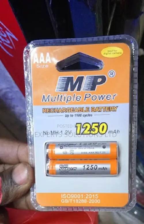 AAA Multiple Power High-Performance Rechargeable Batteries - 1