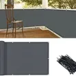 Beige/Grey Balcony Shield - Brand New - 1