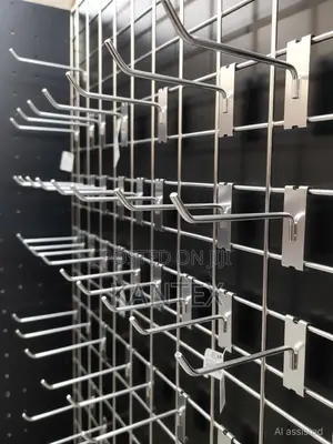 Generic Stainless Steel 8" Wire Grid Hooks