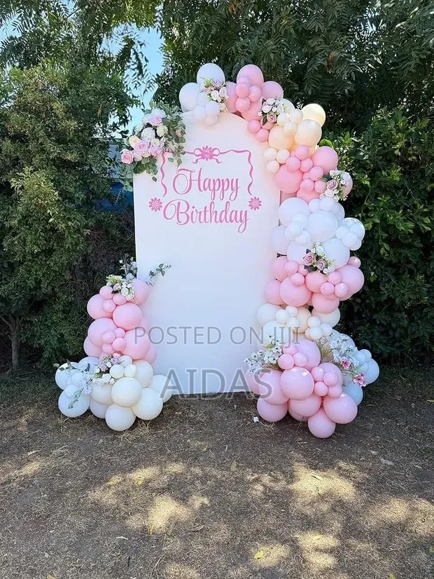 Happy Birthday Backdrop Hire - 1