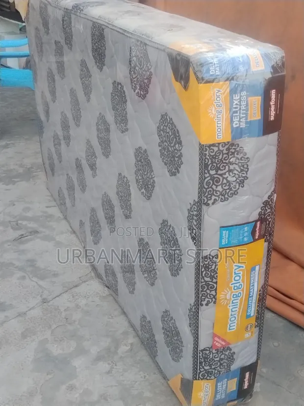 Morning Glory 8-Inch Quilted Foam Mattress (3.5x6 ft) - 1
