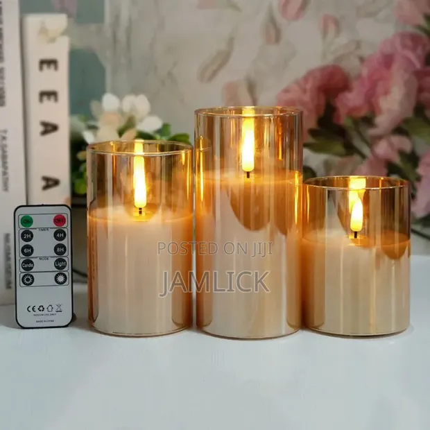 Bullet-Head Flame LED Candle Lamp - 1
