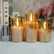 Bullet-Head Flame LED Candle Lamp - 1