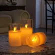 Bullet-Head Flame LED Candle Lamp - 2