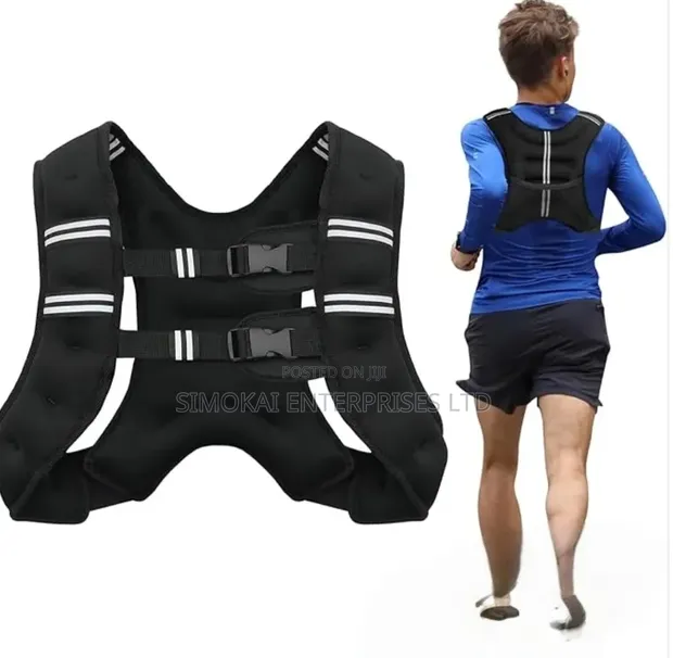 Weighted Workout Vest - 5kg, 8kg, 10kg - 1