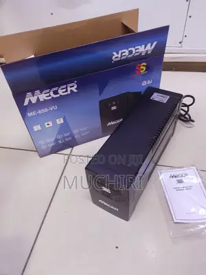 Mecer 650VA UPS - Stable Backup Power