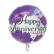 18-Inch Happy Anniversary 3D Foil Balloon ya Helium - 1
