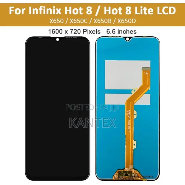 Generic Screen Replacement for Infinix Hot 8 X650 - 1