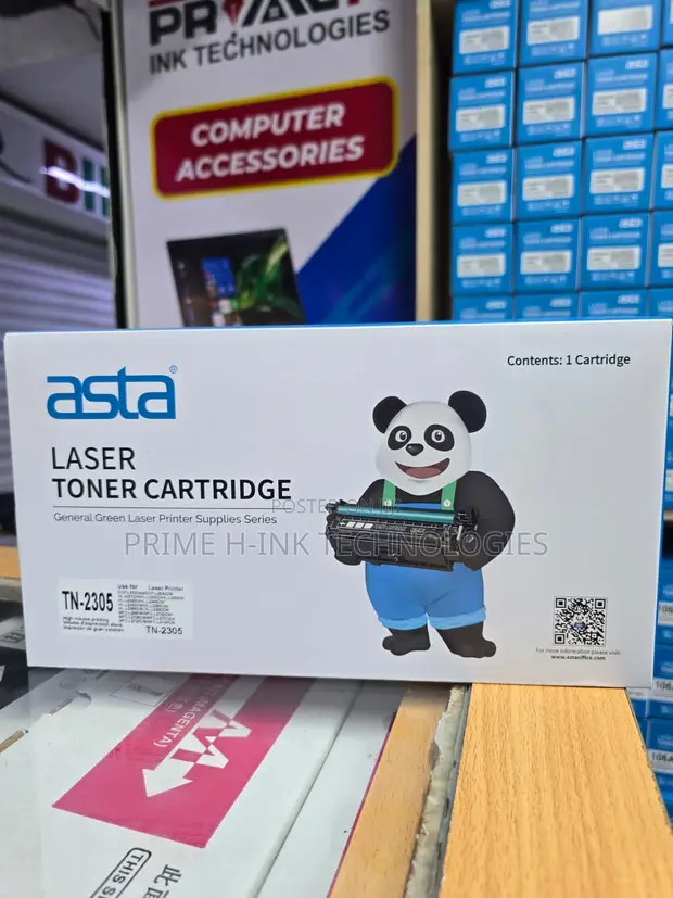 Brother TN-2305 Toner Cartridge yenye Mazao Mengi - 1