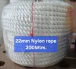 Kamba ya Nylon ya High Tenacity 22mm x 200m, 3-Strand - 2