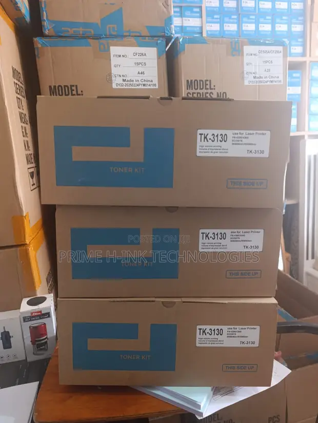 High Yield Kyocera 3130 Black Toner - 1