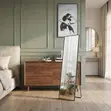 Kioo Kirefu Nyeusi cha Chumba cha Kuvalia - 3