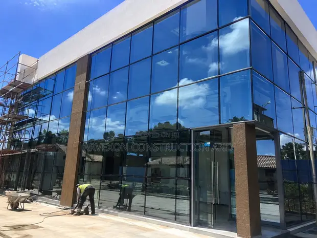 Curtain Wall Glass Installation Services - 1