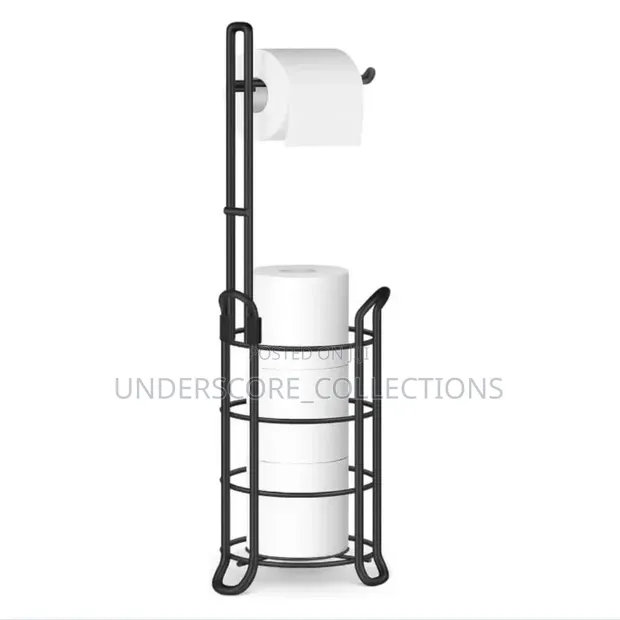 2-in-1 Heavy Duty Tissue Holder Stand - 1