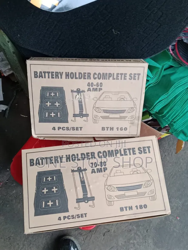 Adjustable Universal Battery Tray & Clamp Kit - Various Sizes - 1
