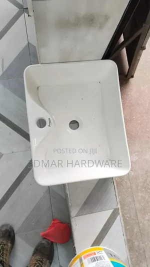 Premier White Counter Top Wash Hand Basin