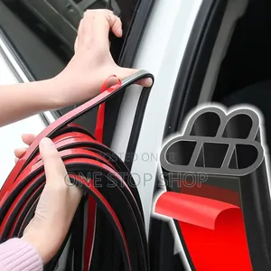 10m Flexible Door Rubber Seal - Soundproof, Dustproof, Waterproof
