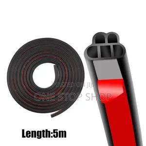 10m Door Rubber Seal - Reduces Noise, Water & Dust
