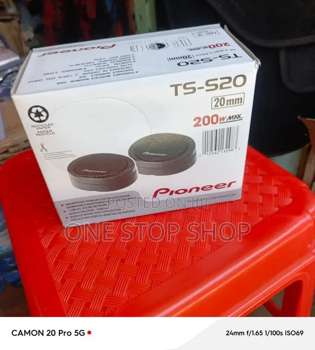 Pioneer Tweeters with Built-in Crossover Network - 1