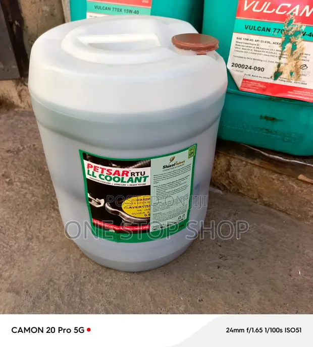 20L Petsar Pre-Diluted Coolant - Protect Engine Overheating - 1