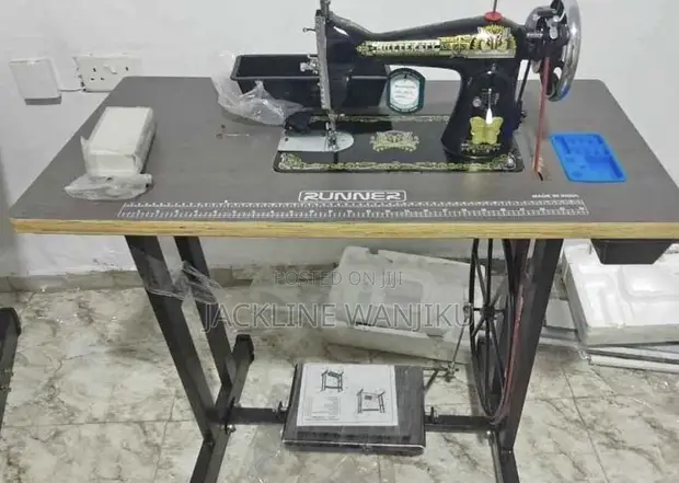 Butterfly Sewing Machine with Stand - 1