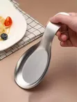 Stainless Steel Spoon Rest - Gold & Silver - 4