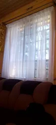 Plain White Sheer Curtains - Sold Per Metre - 2