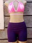 Cute Purple Biker Shorts - Medium - 1