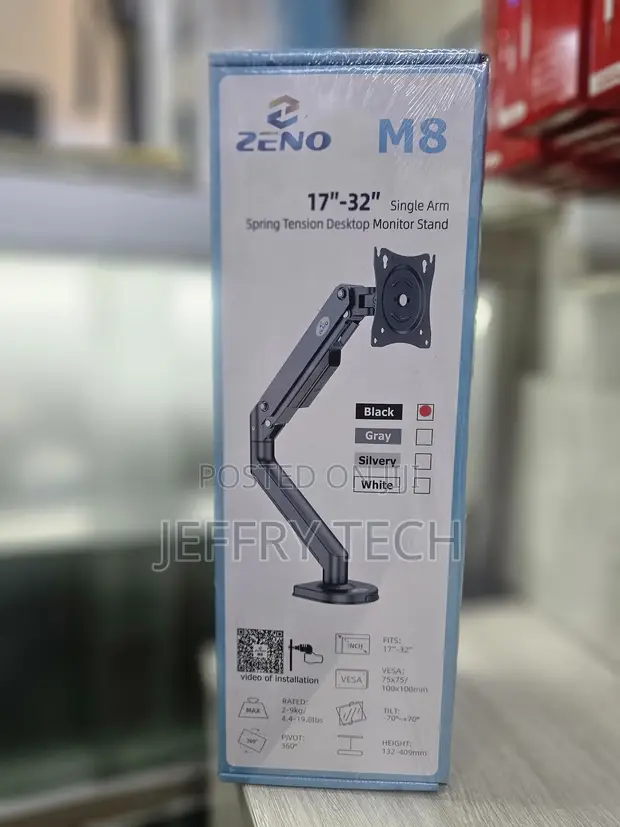 Kaloc DS200 Single Monitor Mount (17-32 Inch) - 1