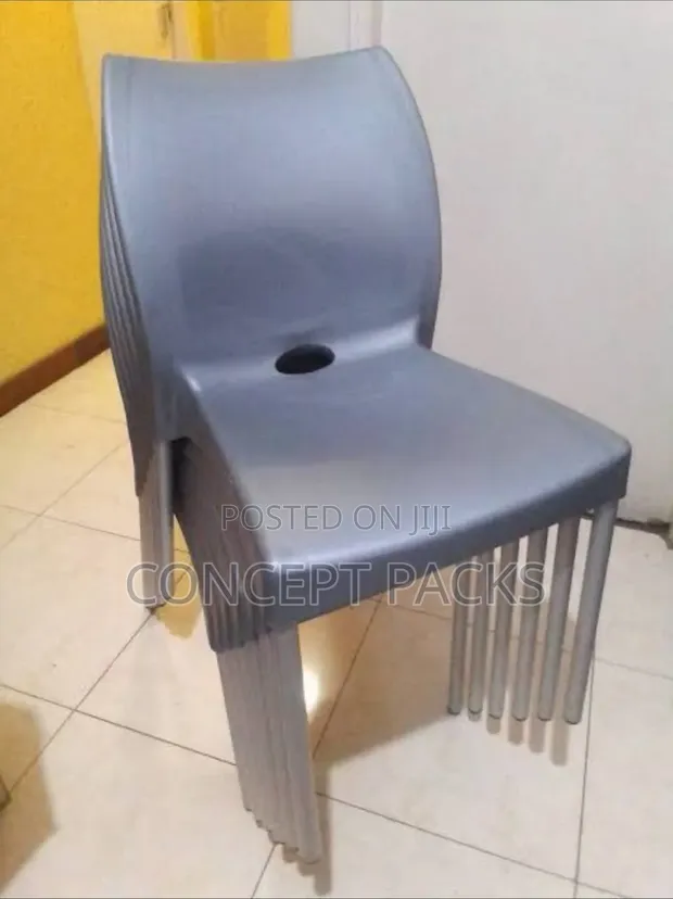 Stylish Garden Armless Chairs (Set of 2) - 1