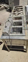 Used Commercial Cooker and Fryer - Stainless Steel - 2