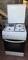 Ramtons 4-Burner Electric Cooker with Oven & Grill - 1