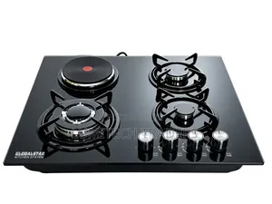 Globalstar GS-4G29 Gas Stove (3 Gas + 1 Electric) with Hood