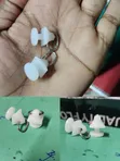Modern Curtain Rail Fittings White Curtain Runners - 2