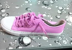 Leather Converse Shoes - Pink
