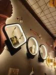 Pure LED Wall Glass Light with Animal Horns - 1