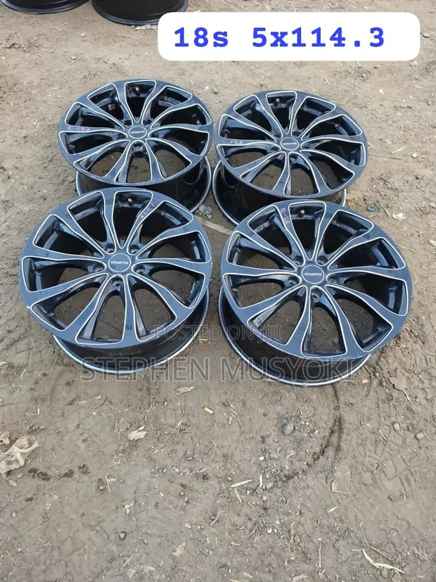 Used 18-inch Rims for Toyota Harrier, RAV4, Vanguard, Mazda CX-3 - 1