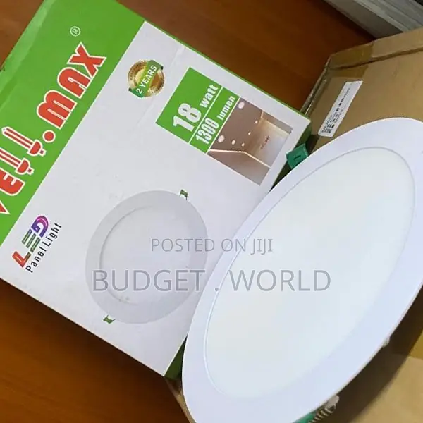 18W Round Recessed LED Panel Light for Gypsum Ceiling - 1