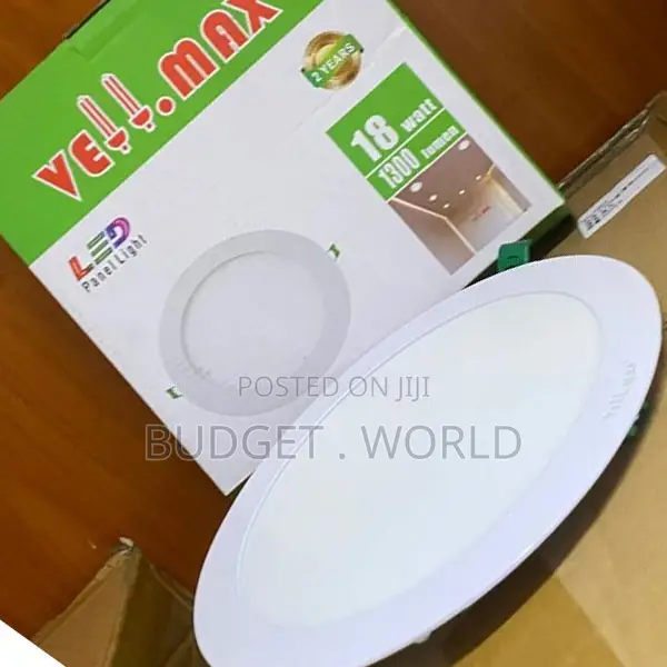 18W Gypsum Recessed LED Ceiling Light - Slim Panel - 1