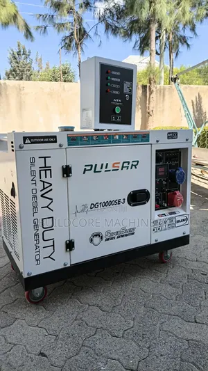 Pulsar 10kVA/8kW Dual Phase Silent Diesel Genset with ATS