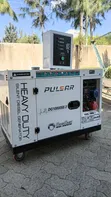 Pulsar 10kVA/8kW Dual Phase Silent Diesel Genset with ATS - 1