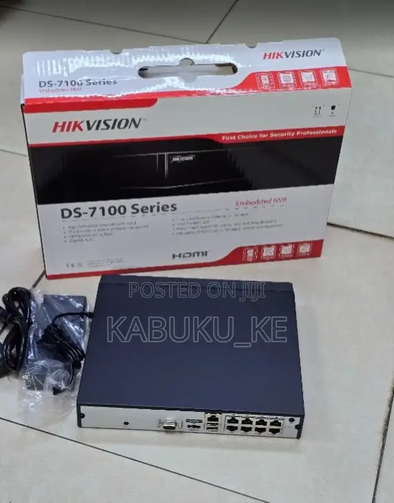 Hikvision DS-7108NI-Q1/8P/M 8-Ch 8 PoE NVR - 1