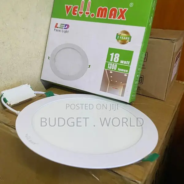 18W Slim Recessed Panel Light for Indoor Ceiling - 1