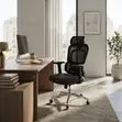 Executive High Backrest Fabricated Office Chair - 3