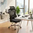 Executive High Backrest Fabricated Office Chair - 4
