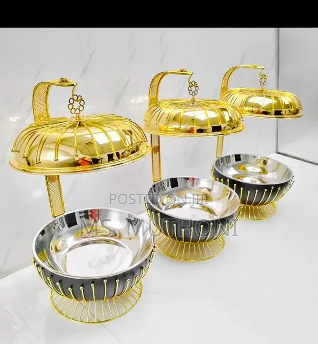Luxury 8.0L Round Hanging Chafing Dish - 1